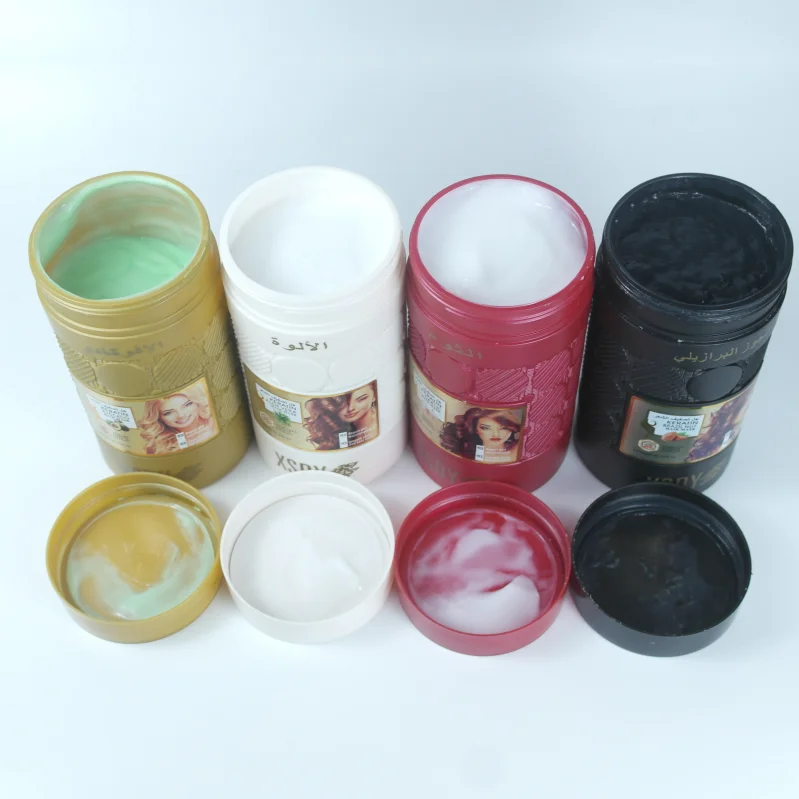 Keratin avocado aloe vera garlic Brazil nut  made in China 1000g  hair treatment mask