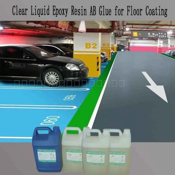 Эпоксидная смола жидкости и отвердитель для парковки цементный пол покрытие