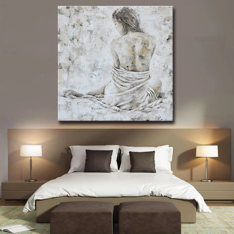 Hot Selling Modern Abstract Nudes Woman Pictures Paintings for Living Room Wall Canvas Art