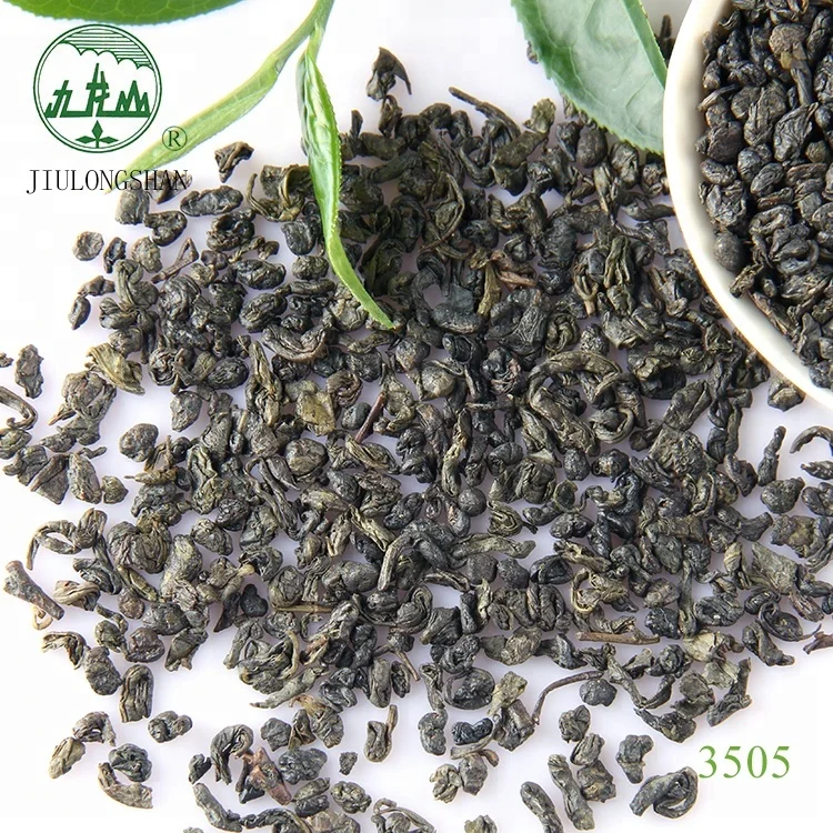 3505 China Te  Verde Irganico Green Tea Gunpowder Tea