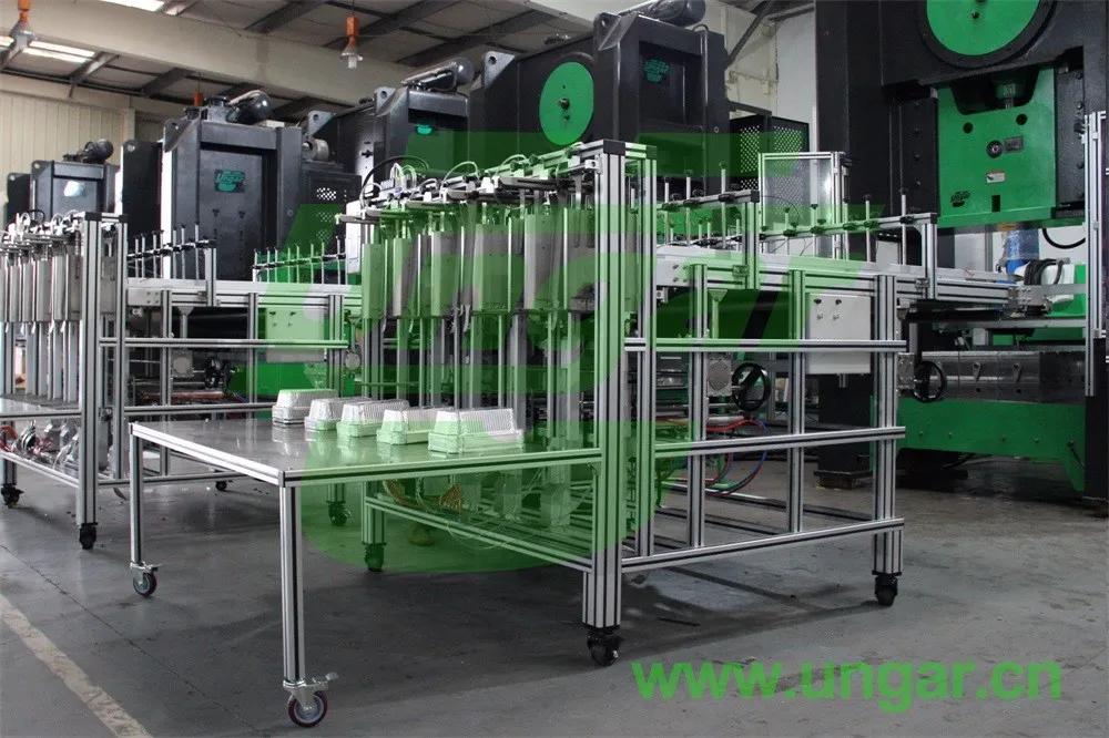 
High Speed Productive Aluminum Foil Food Box Container Forming Machine Package Forming Machines (UN-80) 