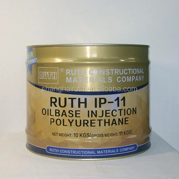 
Concrete crack repair - high pressure injection kit - flexible polyurethane 