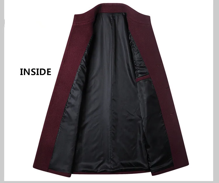 Мужские тренчи, мужское шерстяное пальто