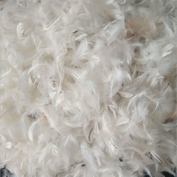 Wholesale high quality white washed duck down feather for sale