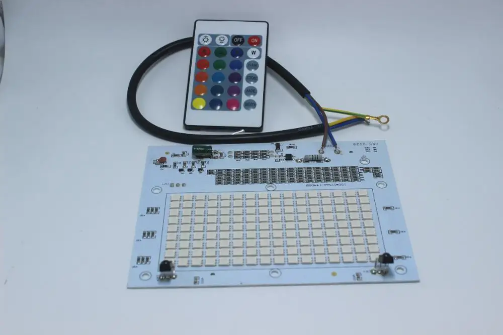 114 pcs SMD5050 RGB Led AC220V 50W Cob led module with remote
