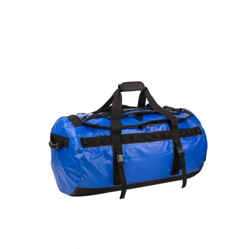 Durable 500D PVC tarpaulin Waterproof Duffle Bag 90 Liter