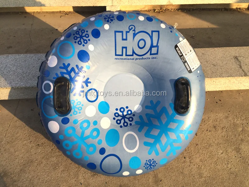 
OEM Inflatable Snow Tube Sled Air Tube Winter Inflatable Round with handles surfing inflatable snow tube 