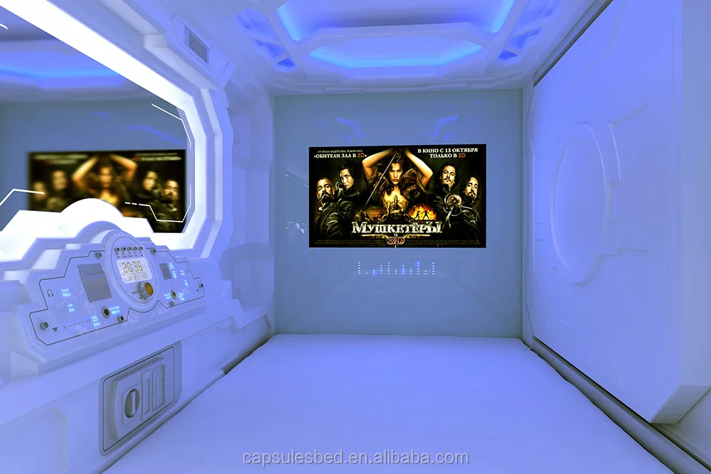 Top sale commercial furniture capsule hotel bed