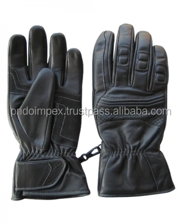 Leather Motorbike Gloves