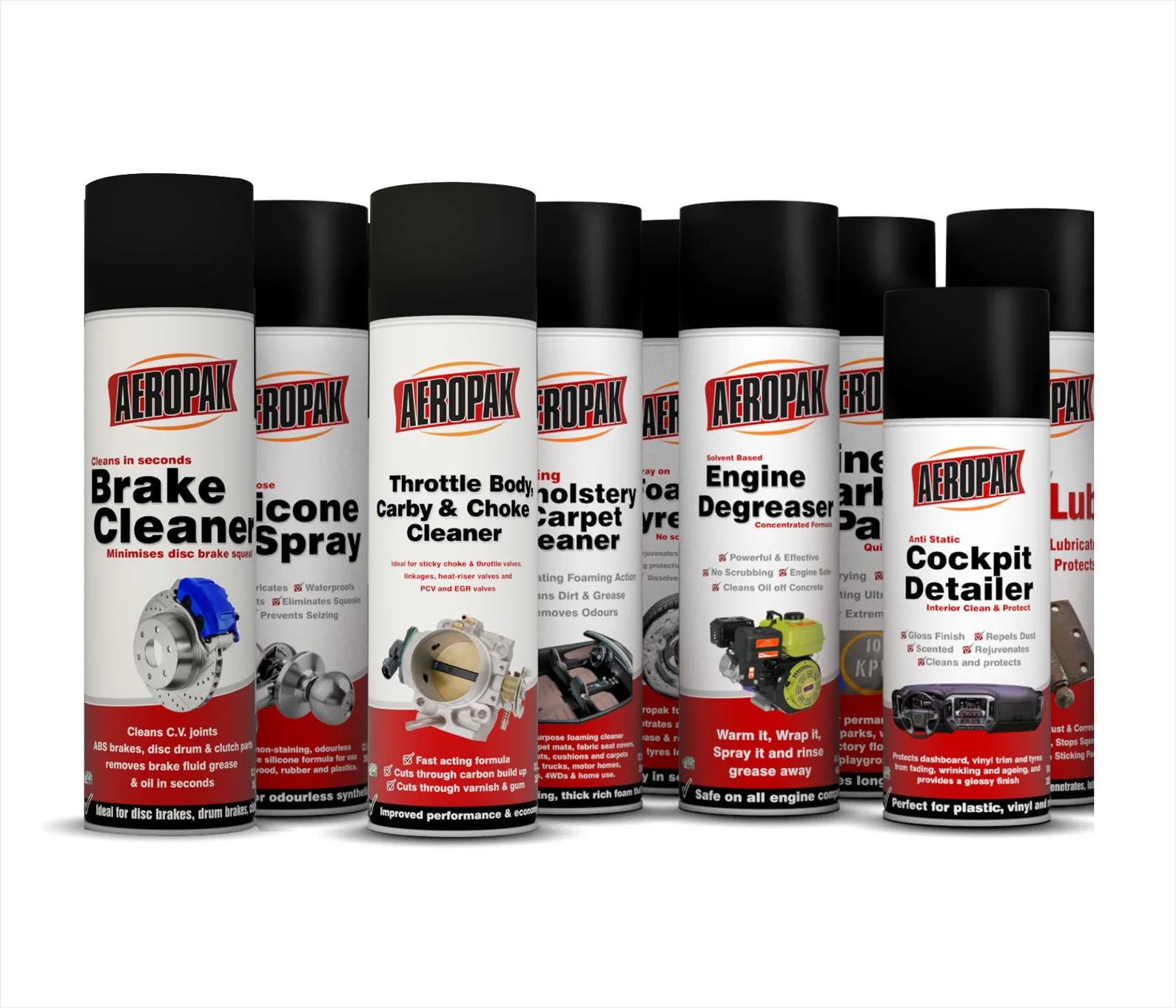 Car Care Product aerosol spray for car care with  UK & EU market