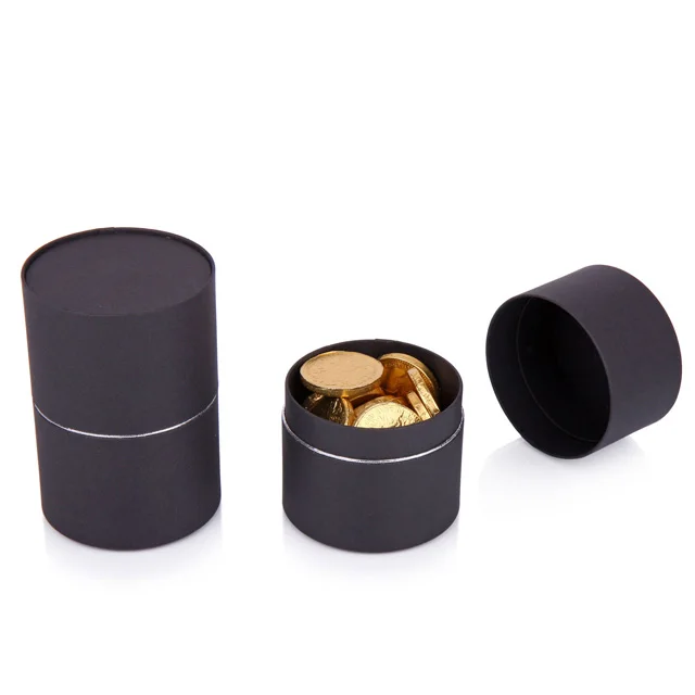 Big volume round chocolate seed food packing boxes