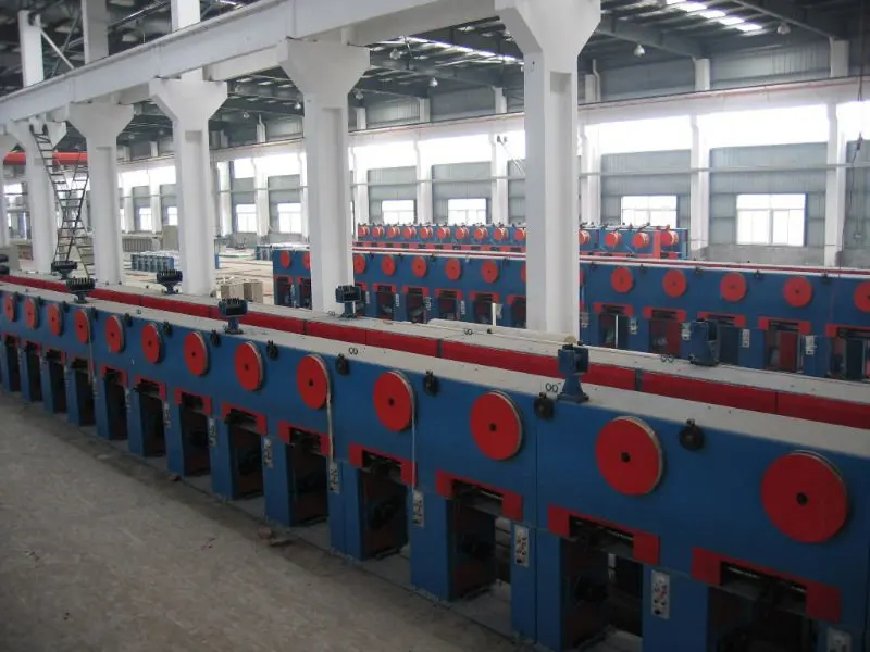 
Steel Wire Quincunx Inverted Take Up Machine 