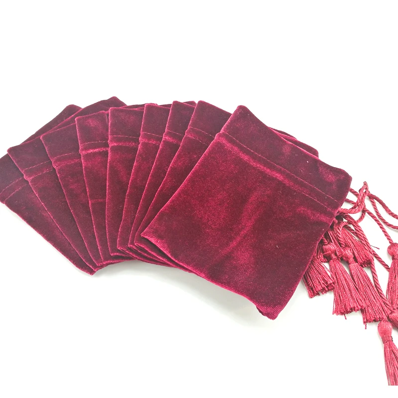wholesale Velvet Pouches Jewelry Packaging Display Drawstring Packing Gift Bags velvet jewelry pouch