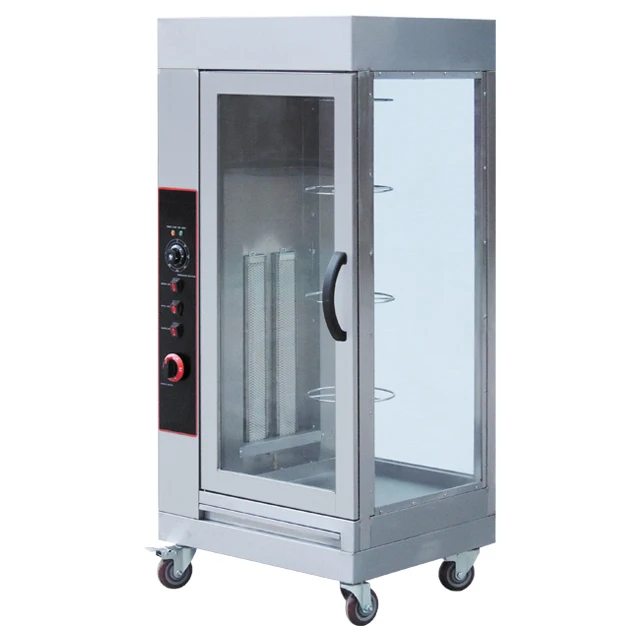Vertical gas chicken rotisserie for sale EB-WG02