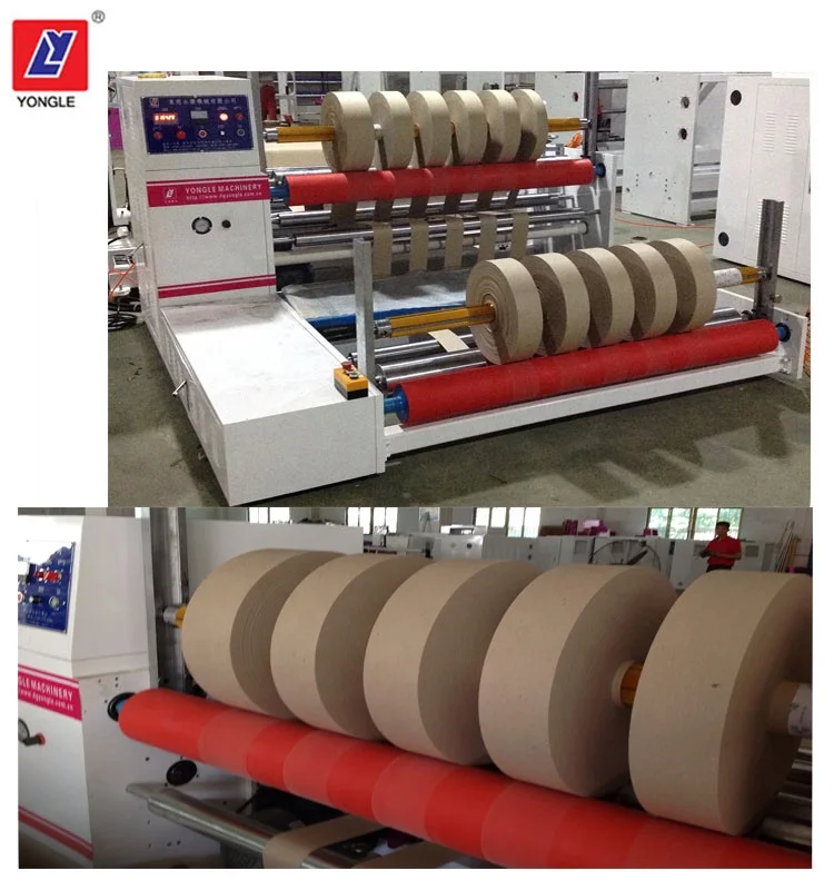 
Cheap price kraft paper jumbo roll slitter rewinder machine 