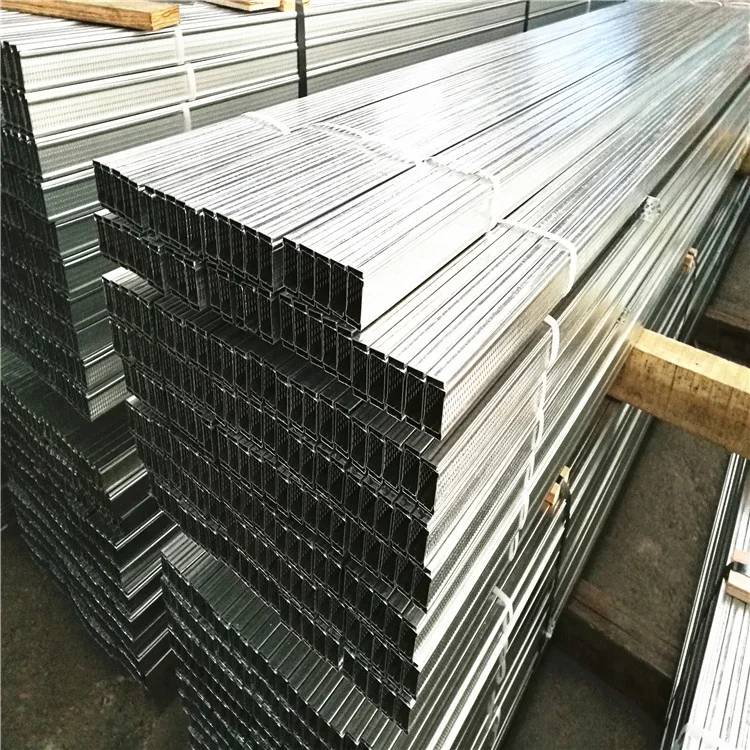 Best price widely use high security high strength channel light steel profiles