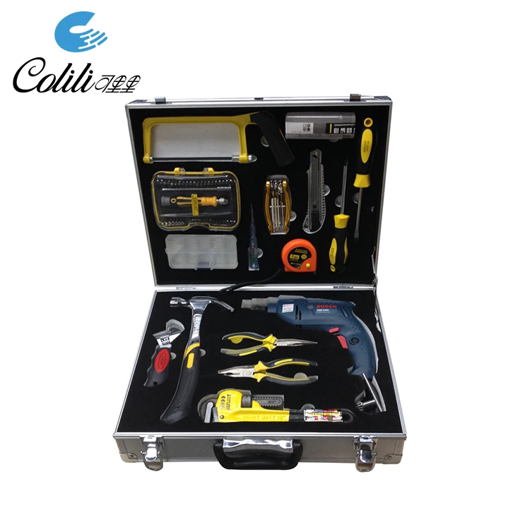 Portable multiple aluminum EVA tool carrying case