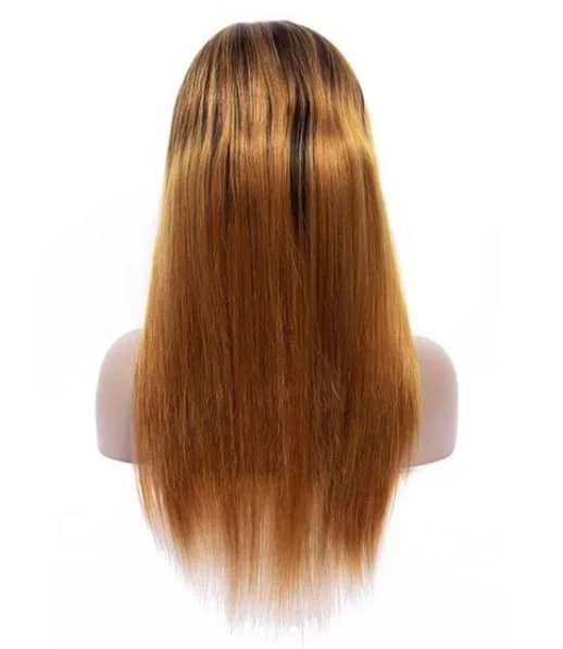 Guarantee Hair 1b/30 Unprocessed Vigin Wig 100% Virgin Remy Human Hair Wig