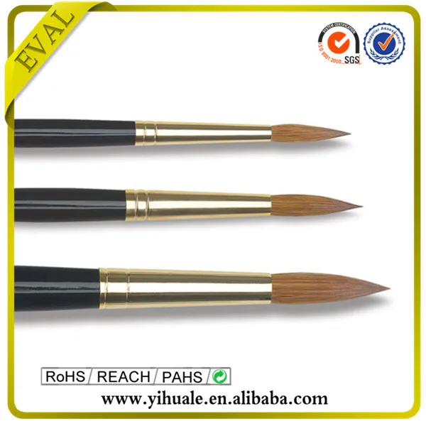 EVAL art painting brushes Oval paint brush
