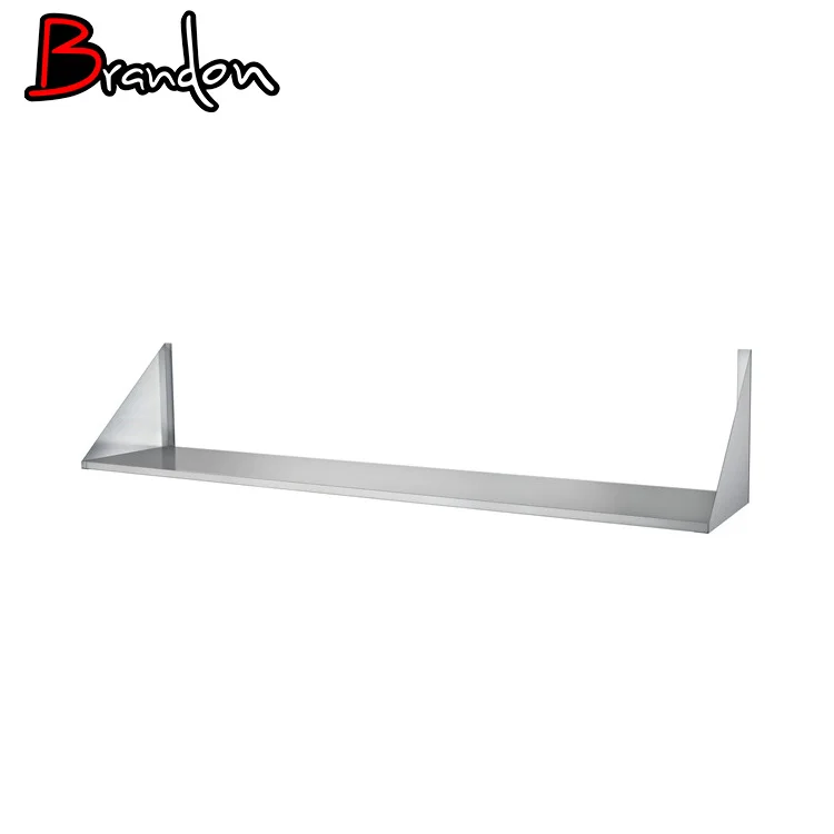 Accept Customize Metal Stainless Steel Commercial Wall Kitchen Shelf