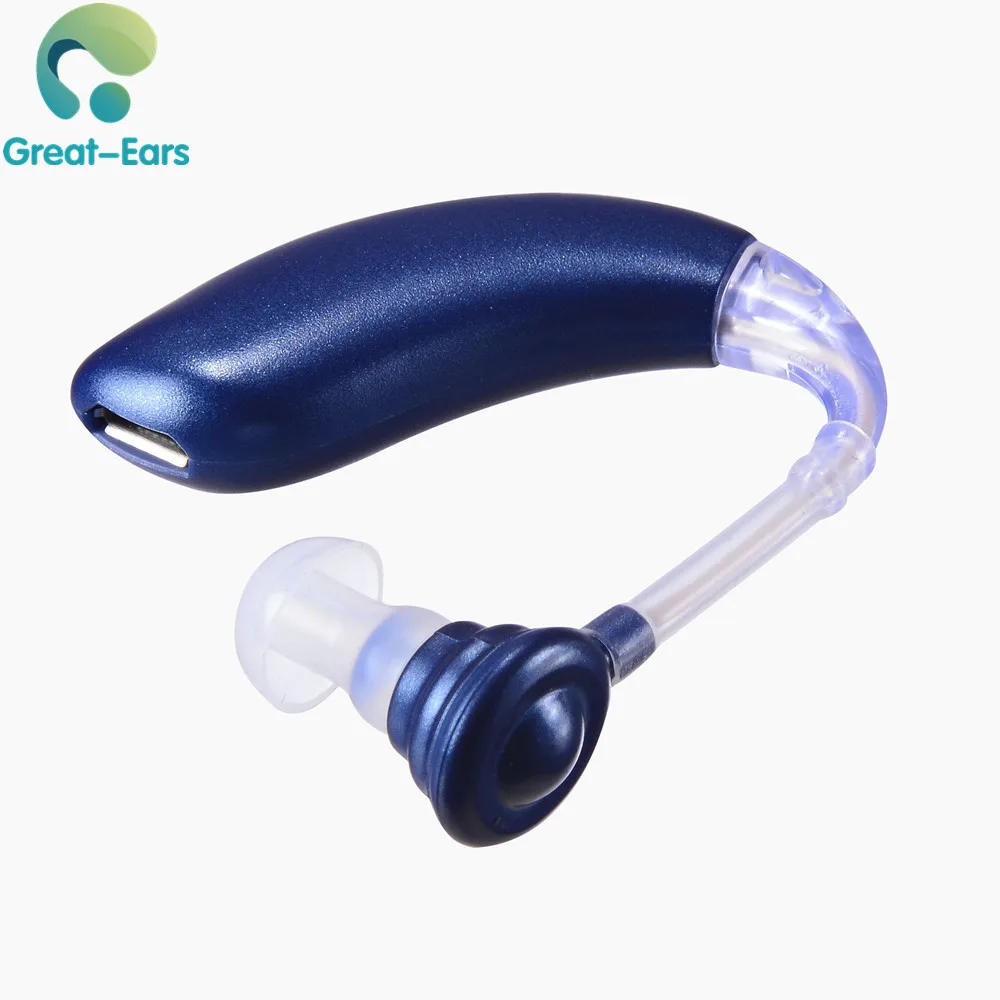 Good Quality G25BT hearing aids Newest Rechargeable BTE Adjustable Hearing Aid Amplifier With Bluetooth