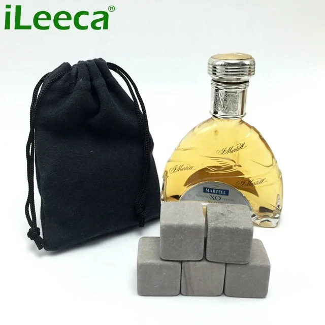 PhilMat 6pcs acier inoxydable roches glacier pierres cube de whisky