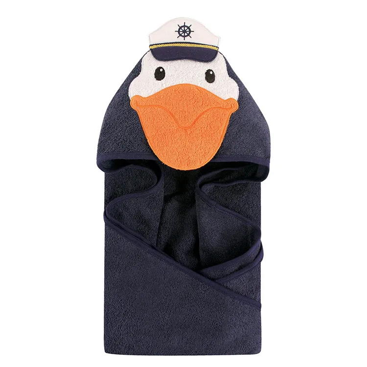 hooded towel for toddler cartoon baby beach towel