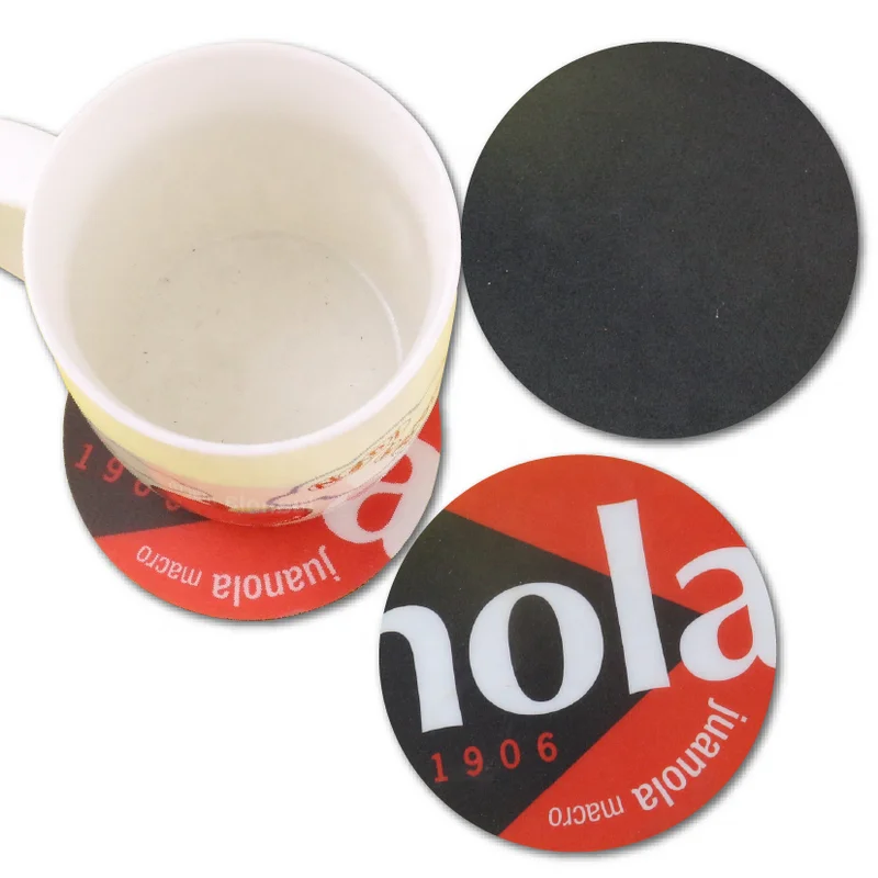 promotional eva coaster paper printing with lamination