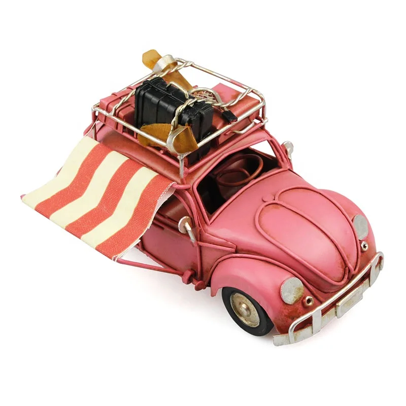 Vintage Car Models (7109A) Iron Metal Crafts For Home Decor Gifts Handmade Retro Model Car
