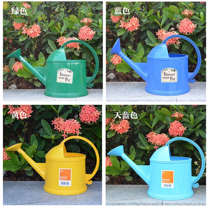 Gardening Supplies Watering Can Balcony Watering The Flowers Carton Plastic Pots Picture Plastic Plant Pots Outdoor Large Garden