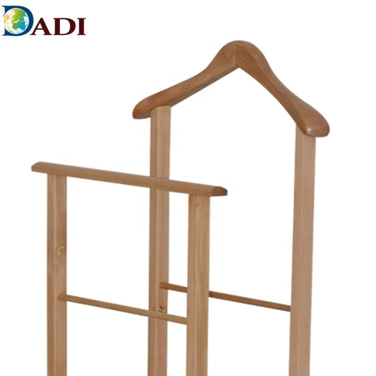 High Quality Living room Furniture  Wooden standing Hanger Coat  Rack for clothes