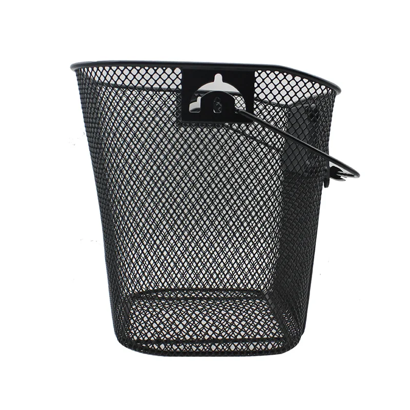 Hot selling Front bike basket metal folding bike handlebar bicycle basket