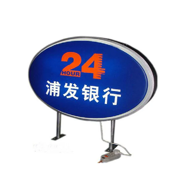 Aluminum Frame Lightbox Advertising 3d Logo Vacuum Forming Beer Round Scrolling LED Sign