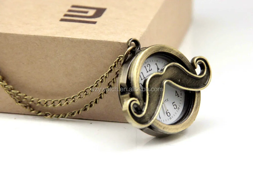 Новый дизайн, винтажные карманные часы из сплава с усами для мужчин и женщин, сделано в Китае, оптовая цена! Прямые продажи с завода