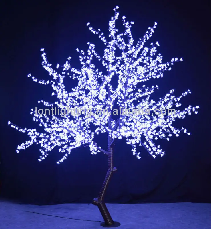 Outdoor christmas 3m white cherry blossom led tree lamp