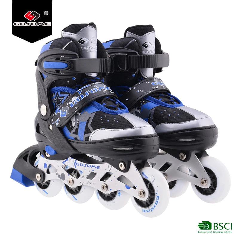 GOSOME GX-1507 inline skating roller  four wheel skates shoes for adult roller skates best price sale