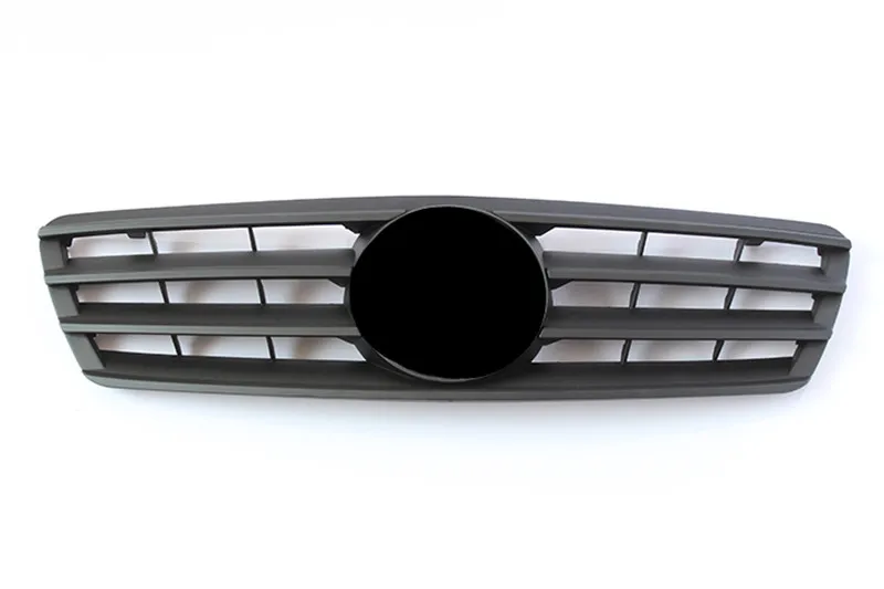 For C CLASS W203 Mesh Grilles C63 C180 C260 4Matic Front Racing Grille  Grills Fit Special for 2000-2006 model