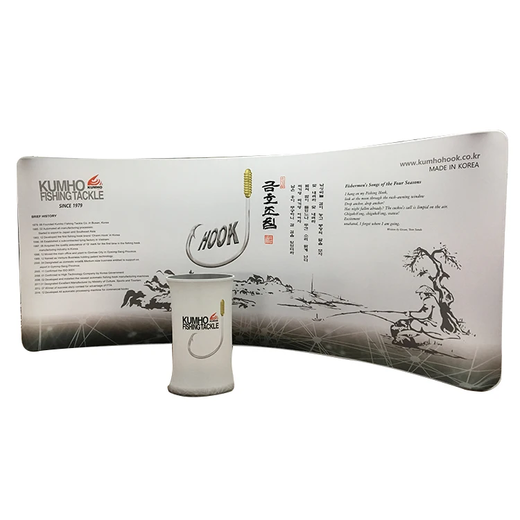 3x9 Custom Printed Stand Portable Exhibition Equipment Trade Show portable exhibition booth