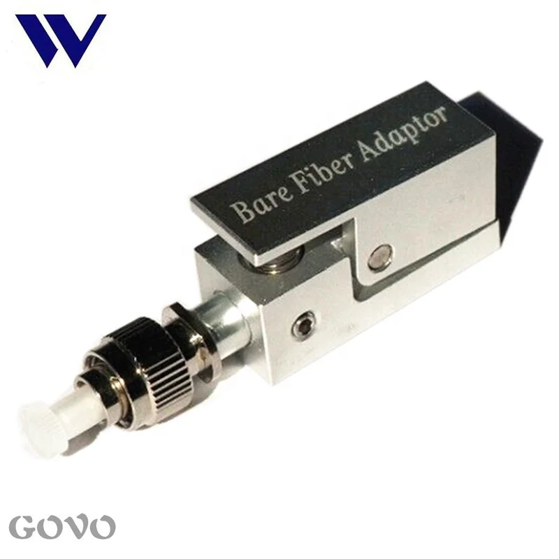 FC SC Square and round type fiber optic bare fiber adapter