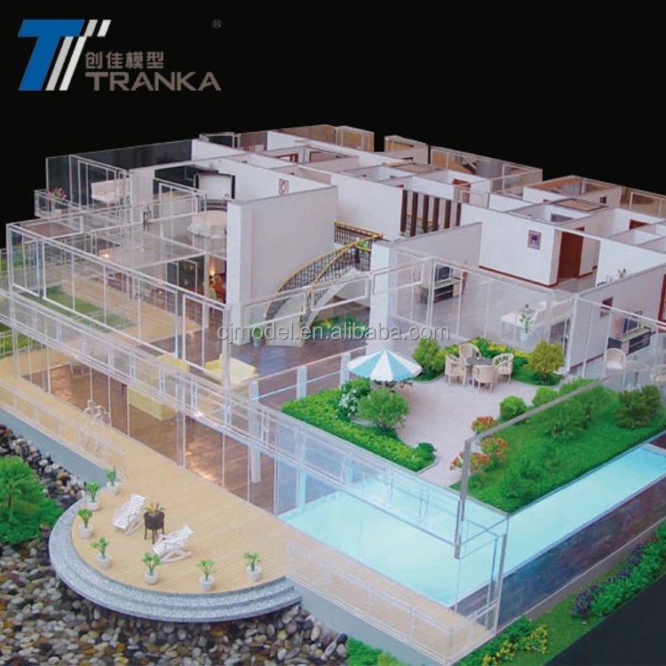Best selling miniature architectural model building kits