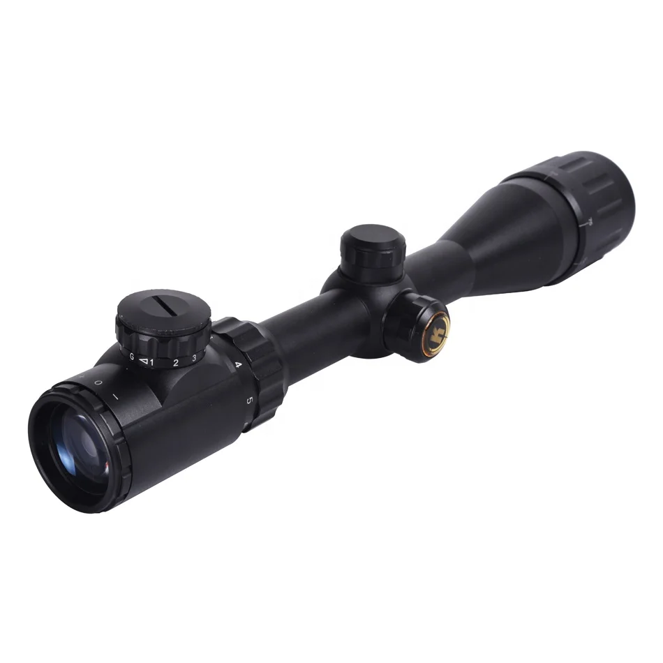 3-9x40 Оптический оптический прицел для наружной охоты с подсветкой RGB, сделано в Китае