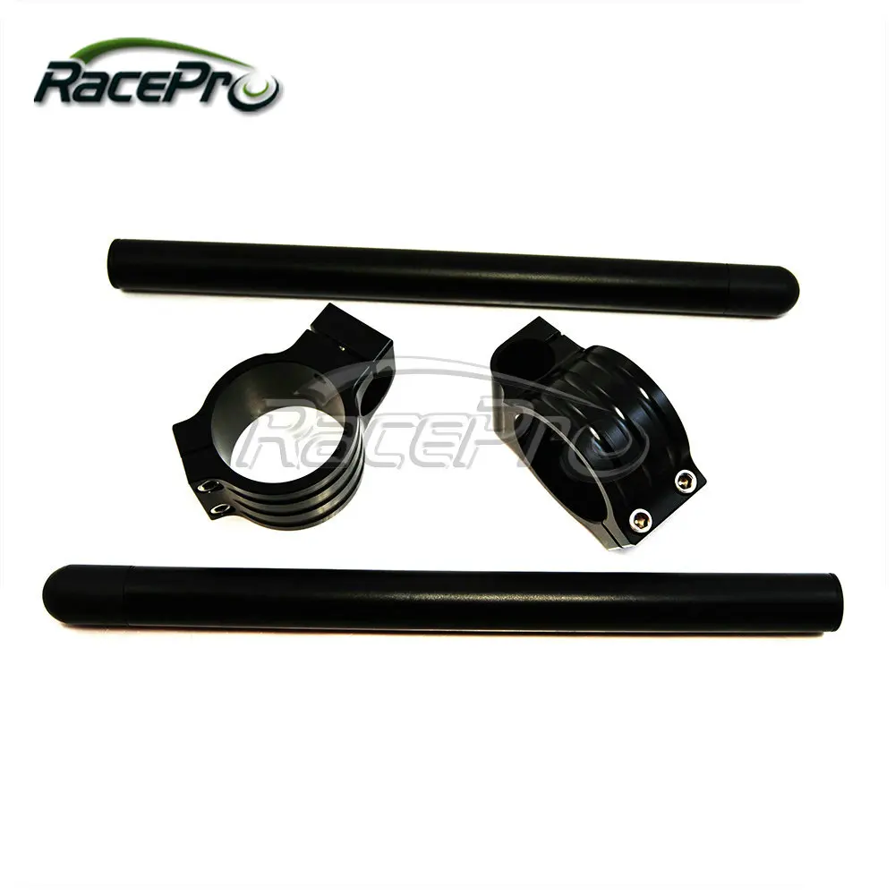 43mm Top Quality Billet Cnc Machined universal Motorcycle Clip-on Handlebars For Honda VFR800 VTEC