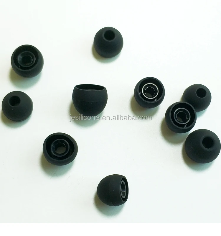 Hot selling eco-friendly silicone rubber headphone accessory cover part