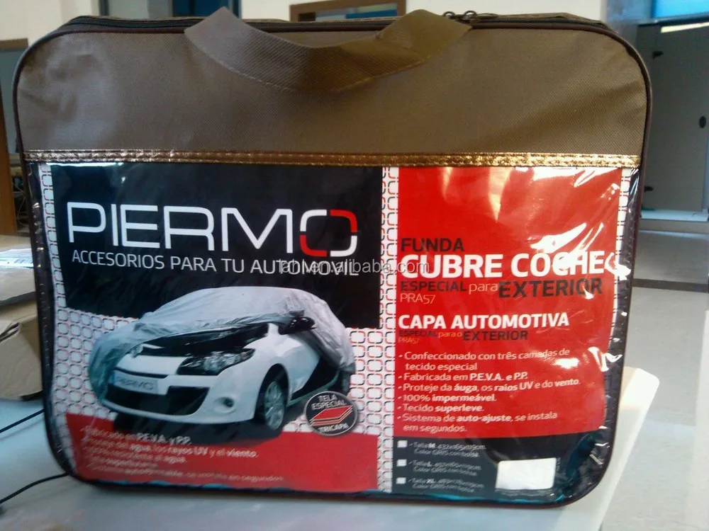 HUILONG ten years factory PEVA&PP cotton waterproof breathable fabric heated sewing car cover automatic