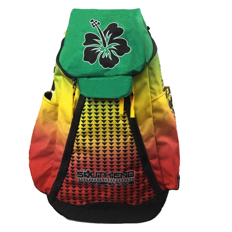 2022  Low MOQ Waterproof Sublimation Basketball Bag Manufacturer , Custom Backpack With Logo Basketball Backpack Sports bag