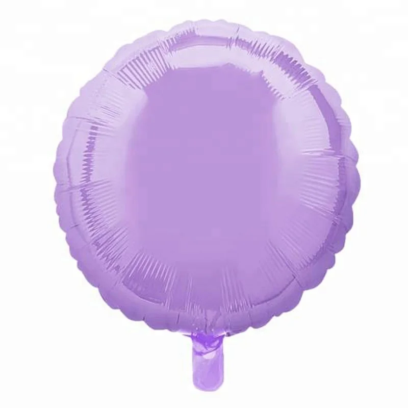 China wholesales round shaped 18inch macaron foil balloon for party  decorations.