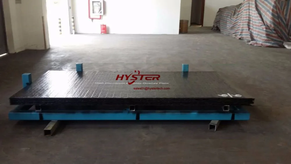 chromium carbide wear plate overlay wear plate for chute liners