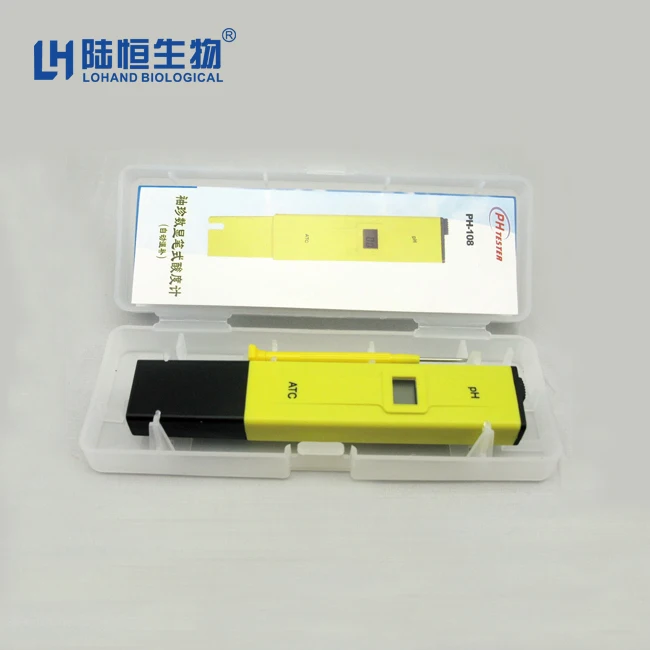 простой PH ручка тестер pH-метры pH-108