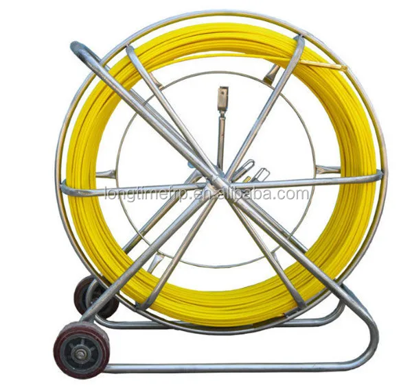 стекловолокна канал гонщик и электрический стекловолокна толкать тягу и стекловолокна / frp змея канальные rodders