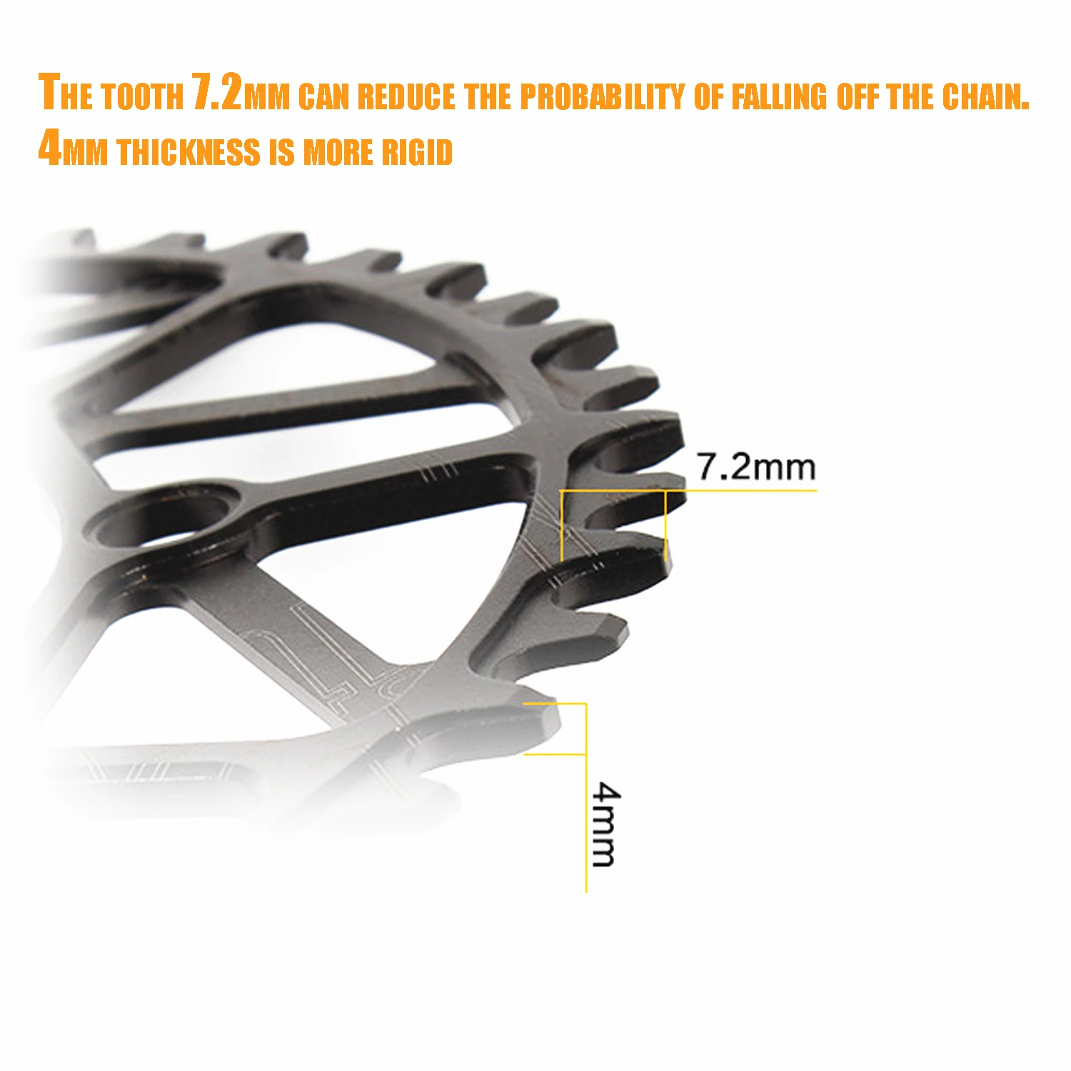 EOOZ 130BCD Narrow Wide Chainring Round 50T 52T 54T 56T 58T Folding Bicycles Chainwheel Cycling Chainring Circle Crankset Plate